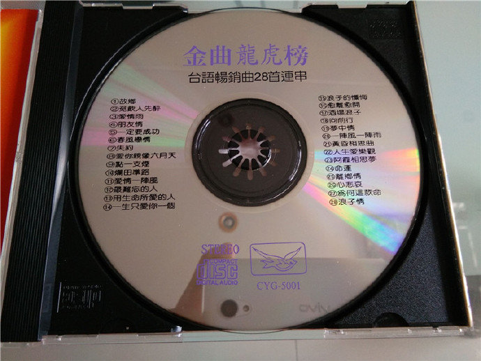 台湾星河唱片卖场版原版CD《金曲龙虎榜-台语畅销曲28首联串》[WAV整轨]