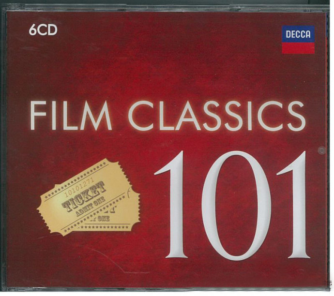 Various Artists-《电影经典名曲101》(101 Film Classics )6CD[WAV+CUE]
