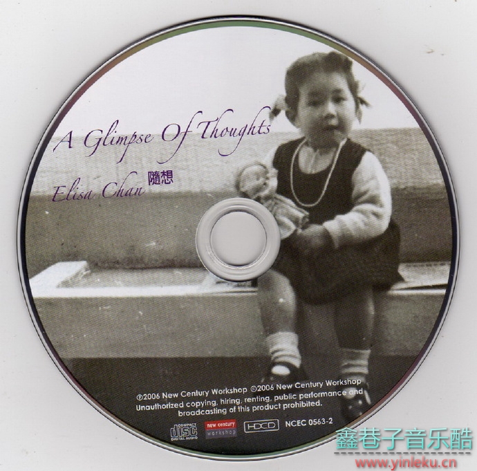 陈洁灵2006-AGLIMPSEOFTHOUGHTS随想2CD[新世纪][WAV+CUE]