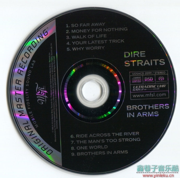 恐怖海峡DireStraits-《BrothersInArms》MFSL-SACD[ISO]