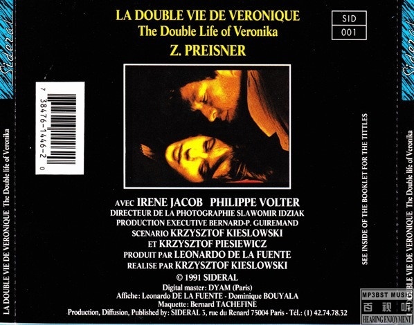 Zbigniew Preisner - 《La Double Vie de Veronique 两生花 影视原声》[WAV 无损]