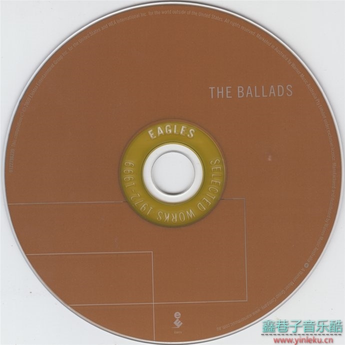 老鹰乐队Eagles1972-1999SelectedWorks精选集4CD[FLAC+CUE]