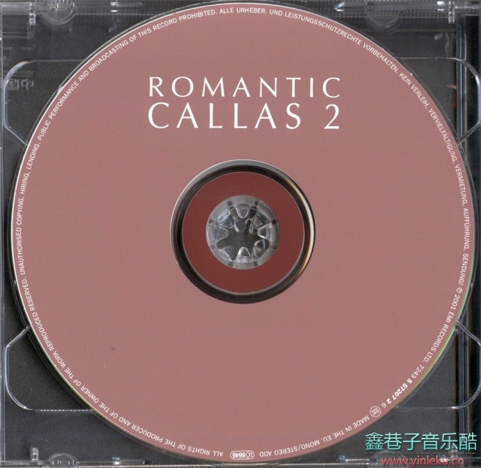 玛丽亚·卡拉斯《浪漫》20012CD[FLAC+CUE]
