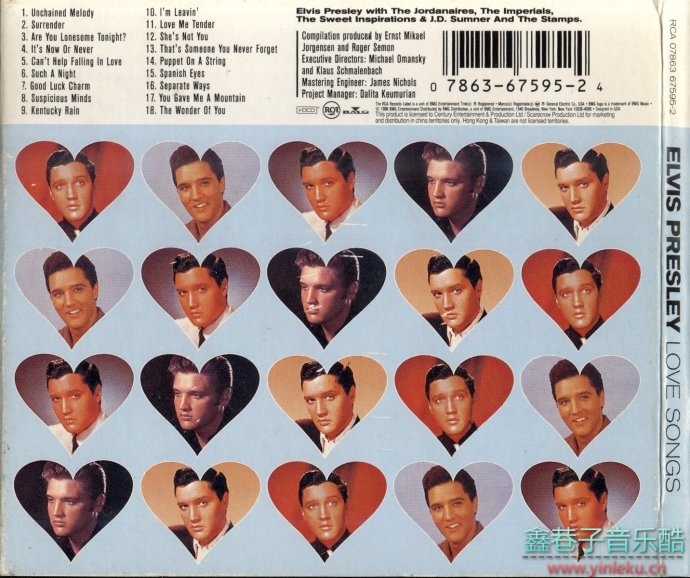 Elvis.Presley-Love.Songs[FLAC+CUE]