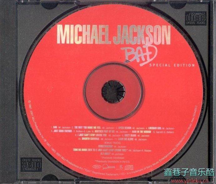 Michael.Jackson杰克逊4张专辑[FLAC+CUE]