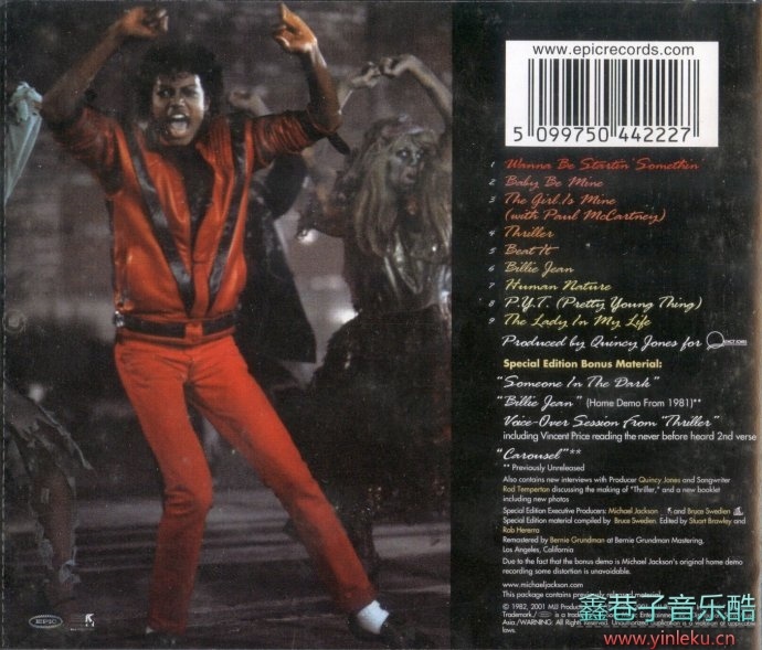 Michael.Jackson杰克逊4张专辑[FLAC+CUE]