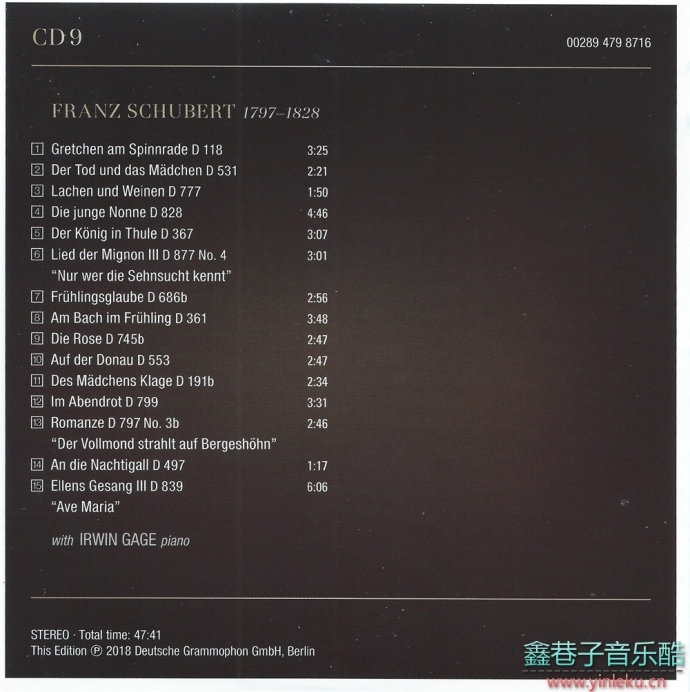 The Christa Ludwig Edition露德薇希DG錄音套裝全輯12CDs [FLAC整轨]