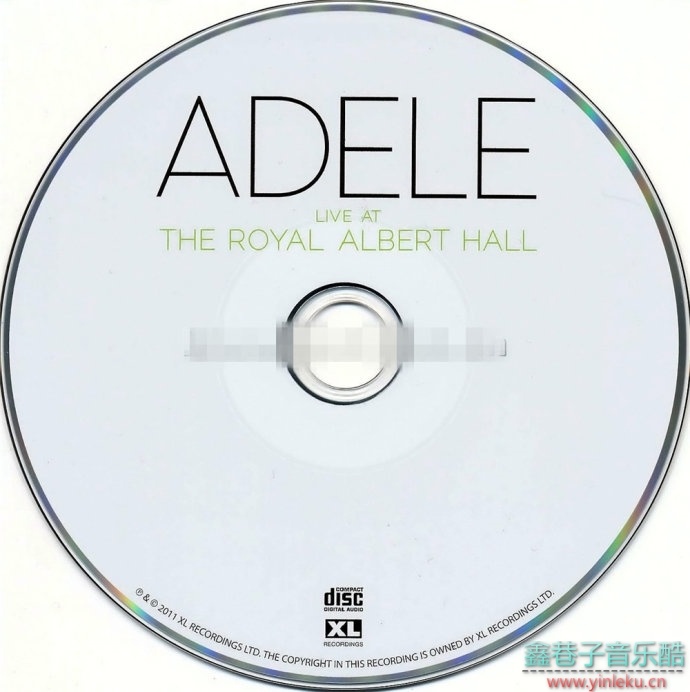 Adele伦敦皇家艾尔伯特演唱会实况《LiveatTheRoyalAlbertHall》2011[WAV+CUE]
