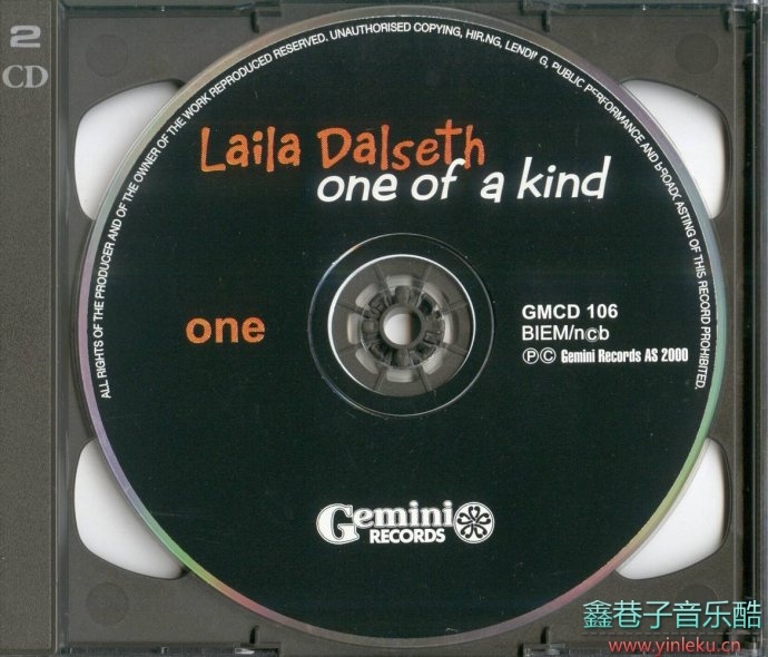LailaDalseth《独一无二2CD》2000[FLAC整轨]
