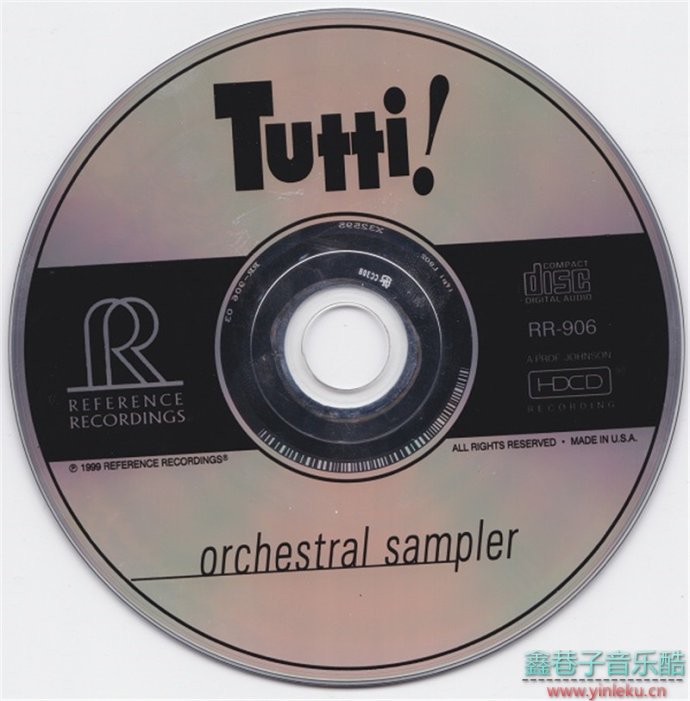 RR管絃樂無敵精選Various-Tutti!OrchestralSampler[WAV+CUE]
