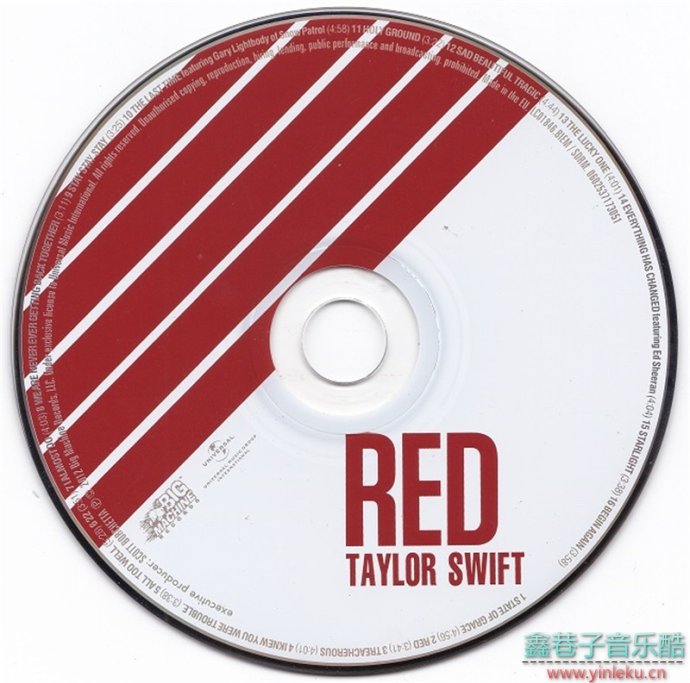 TaylorSwift泰勒·斯威夫特-Red[WAV+CUE]