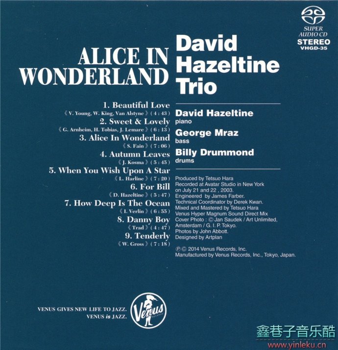 [VHGD035]DavidHazeltineTrio-AliceInWonderland[WAV+CUE]