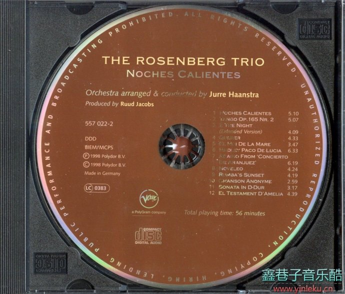 The.Rosenberg.Trio-Noches.Calientes[FLAC+CUE]
