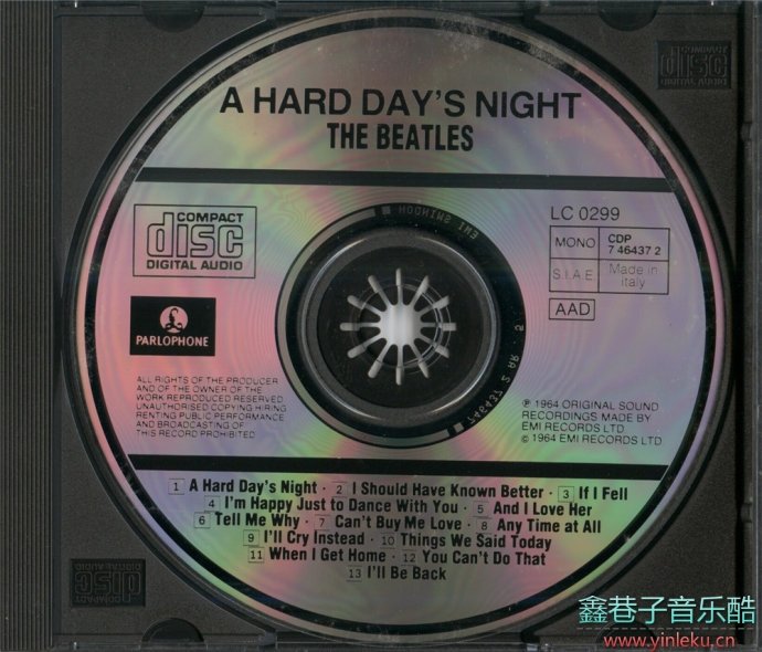 The.Beatles-A.Hard.Days.Night[FLAC+CUE]