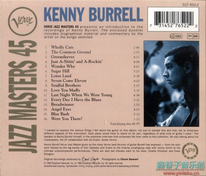 Verve.Jazz.Masters.45-Kenny.Burrell[FLAC+CUE]