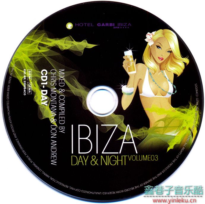 驰放音乐《Ibiza.DayNight.vol.3》2CD[FLAC]