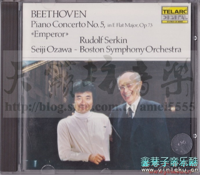 泰拉克唱片：贝多芬《第五钢协-皇帝》日本松下钢字首版[WAV+CUE]