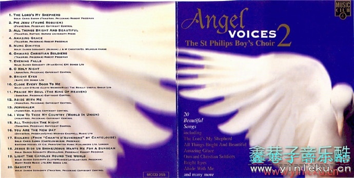 圣菲利普少年合唱团《天使之音3CDMusicClubEuropeUK》[WAV+CUE]