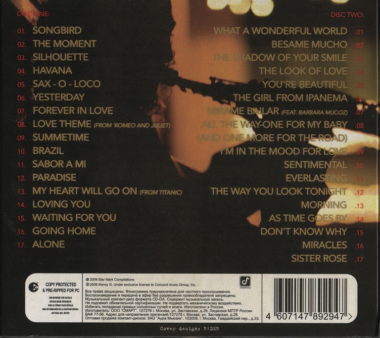 KennyG-200901.GreatestHits(2CD)[FLAC分轨]