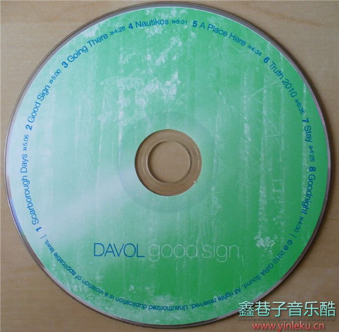 电子新世纪《世纪幻想-Davol-GoodSign》dts-5.1[WAV+CUE]