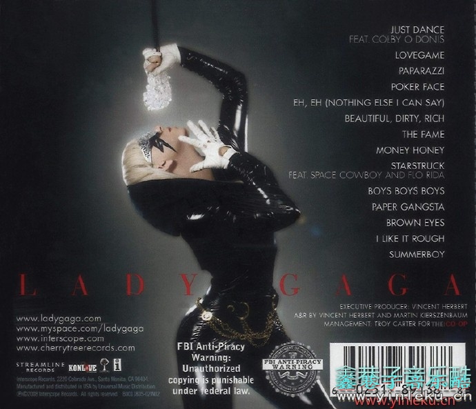 Lady.Gaga《The.Fame》2008[FLAC+CUE]