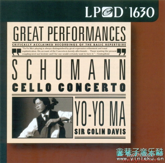 马友友《舒曼-大提琴协奏曲》香港版LPCD1630[WAV+CUE]