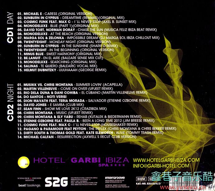 驰放音乐《Ibiza.DayNight.vol.3》2CD[FLAC]