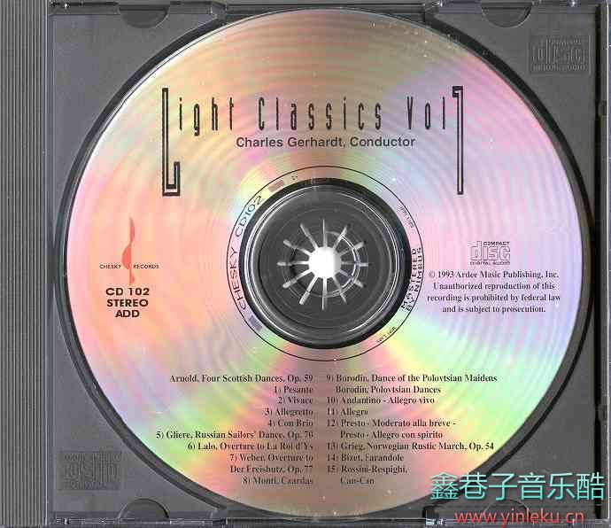 《闪亮的古典小品Vol.I、II》2CD.1993[FLAC+CUE整轨]