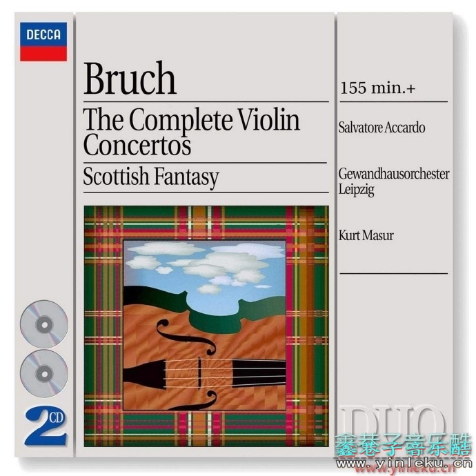 阿卡多《布鲁赫-小提琴协奏曲全集、苏格兰幻想曲》2CD.1998[FLAC+CUE]