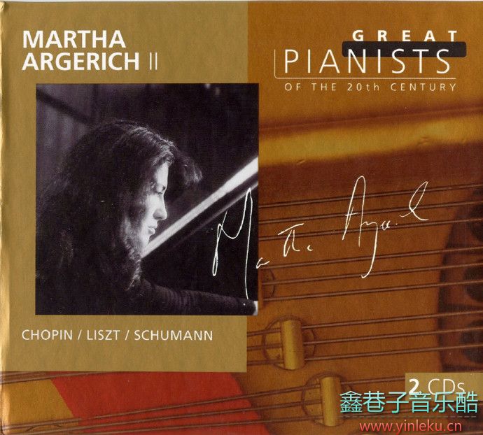 【20世纪伟大钢琴家】第三辑《玛塔·阿格丽奇II》2CD[WAV+CUE]