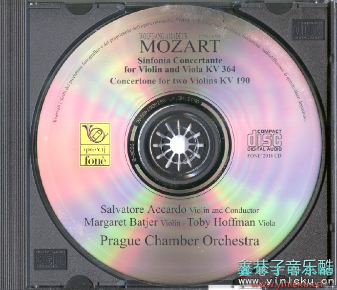 阿卡多《莫扎特-交响协奏曲、双小提琴协奏曲》2000[FLAC+CUE]