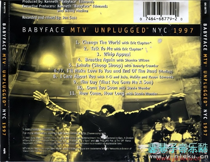 Babyface1997-UnpluggedNYC1997[FLAC+CUE]
