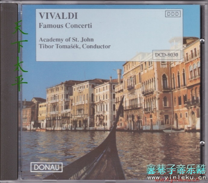 DONAU（多瑙河）唱片：维瓦尔第《著名协奏曲》德国版[WAV+CUE]