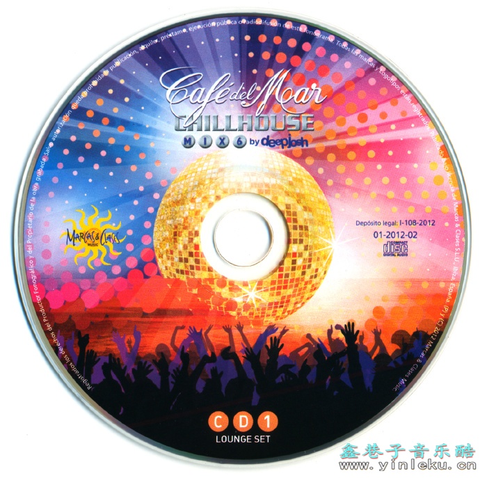 【德玛咖啡】VA-2012-CafeDelMar：ChillhouseMix6(2CD)(FLAC)