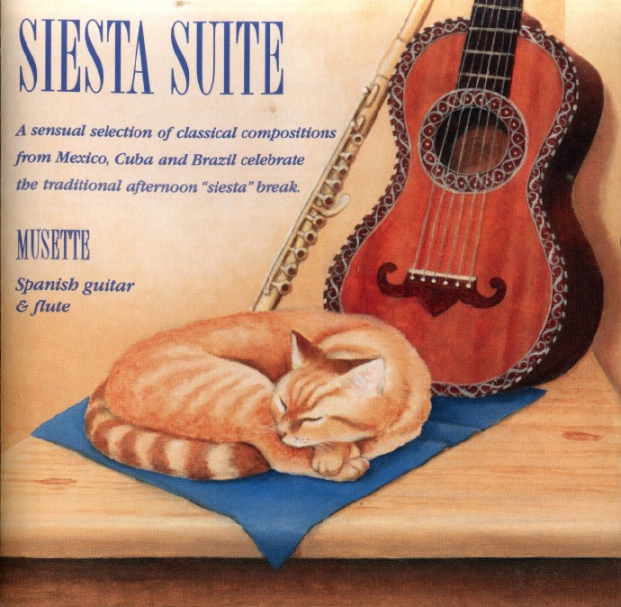 【古典吉他】西班牙吉它、长笛二重奏《午睡组曲》1998[FLAC+CUE整轨]