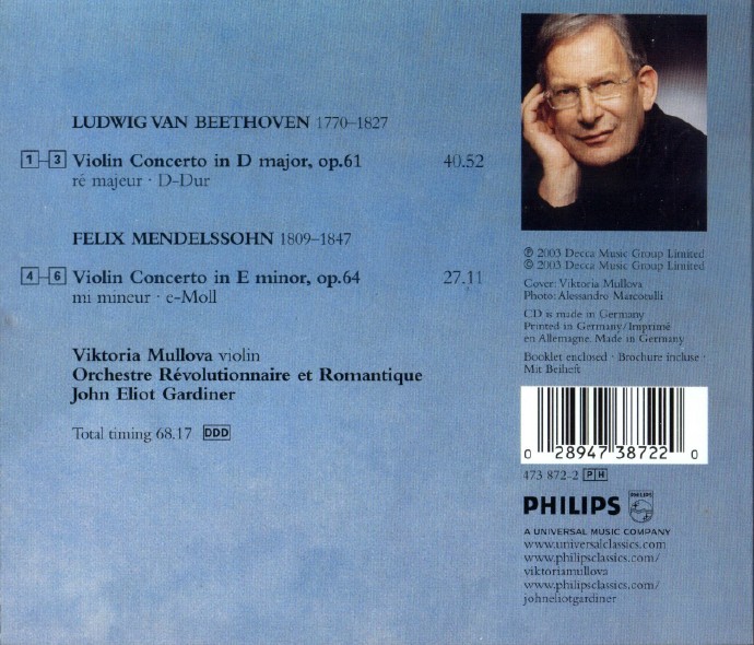 【古典音乐】穆洛娃《贝多芬、门德尔松-小提琴协奏曲》2003[WAV+CUE]