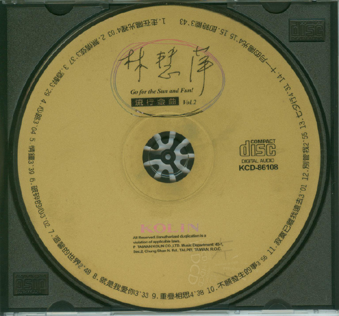 林慧萍.1986-流行金曲2辑【歌林】【WAV+CUE】