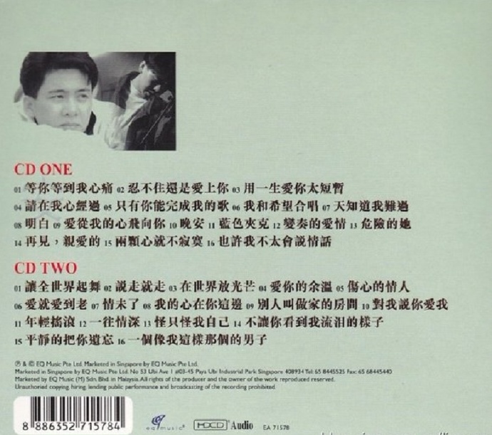 黎沸挥.2008-实力派创作歌手绝版2CD【EQMUSIC】【WAV+CUE】