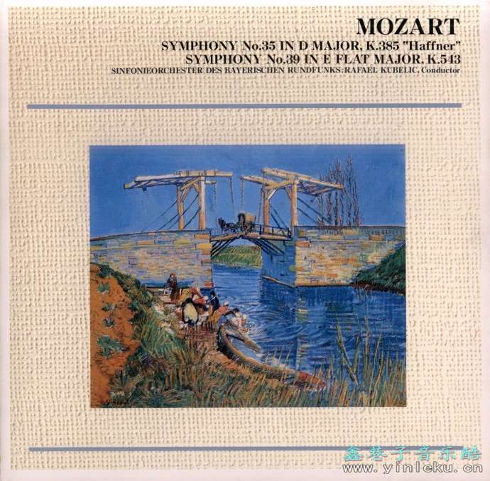 【古典音乐】库贝利克《莫扎特·第35、39交响曲》1981[FLAC+CUE整轨]